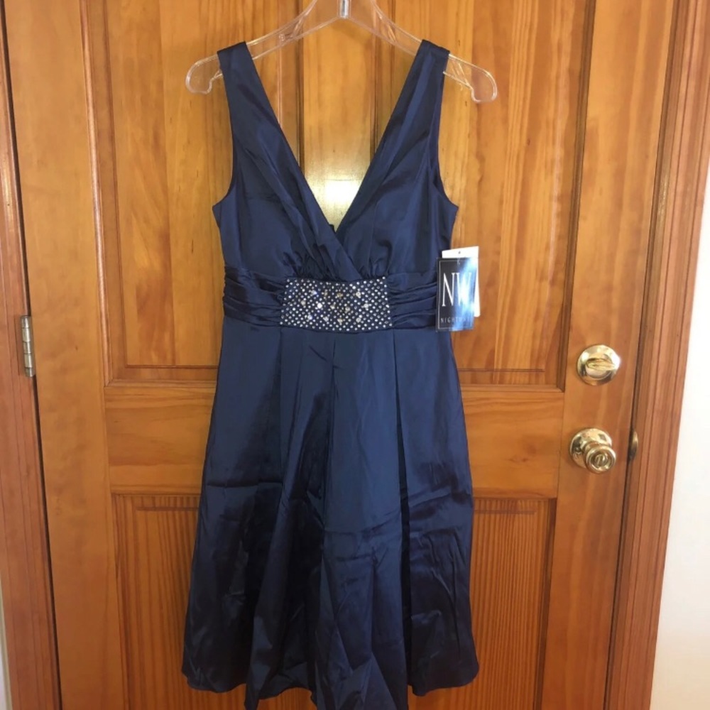 Navy Blue Dress